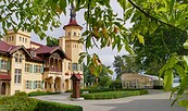 Schloss Hubertushöhe, Foto: Angelika Laslo, Lizenz: Seenland Oder-Spree