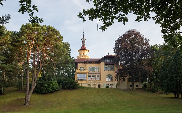 Hubertushöhe Castle, Foto: Florian Läufer, Lizenz: Seenland Oder-Spree