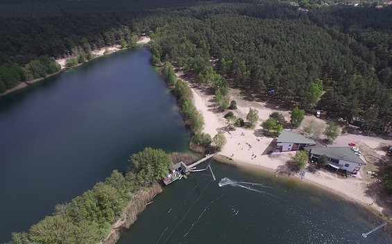 Der Ruhlesee - Luftaufnahme, Foto: wake-and-camp