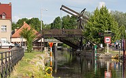 Schleuse Storkow mit Holzzugbrücke, Foto: Florian Läufer, Lizenz: Seenland Oder-Spree