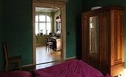 Blick vom Schlafzimmer in den Wohnbereich, Foto: Simone Ahrend, Lizenz: Tourismusverband Prignitz e.V.