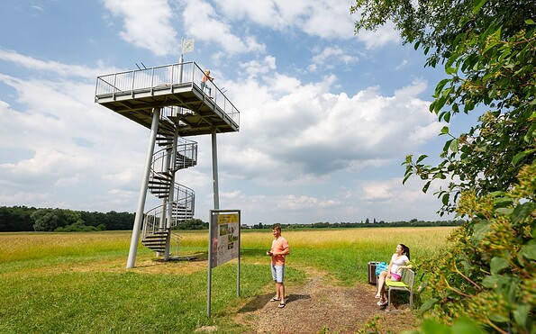 Observation tower Salzwiesen, Foto: Florian Läufer, Lizenz: Seenland Oder-Spree