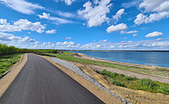 Cycle route and view of Lake Grossräschen, Foto: Sören Hoika, Lizenz: iba-aktiv-tours