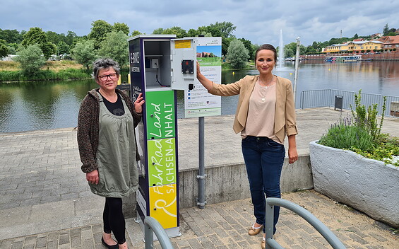 E-bike charging station, Foto: Tourismusverband Prignitz e.V.