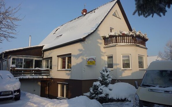 Haus im Winter, Ferienwohnung Karin Haase, Foto: Karin Haase