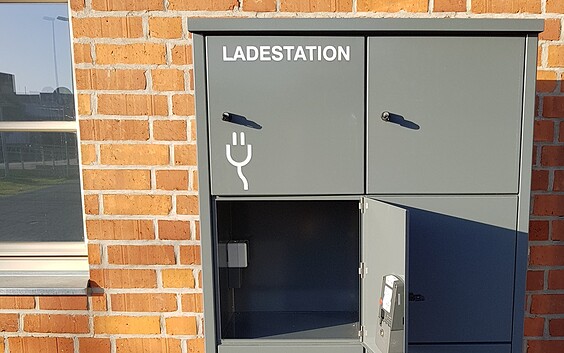 E-bike charging station, Foto: Tourismusverband Prignitz e.V.