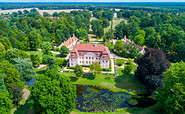 Schloss Branitz - Luftaufnahme, Foto: Andreas Franke, Lizenz: CMT Cottbus