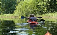 Kanu fahren auf dem Glubigsee, Foto: Seenland Oder-Spree