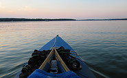 Kanu fahren auf dem Glubigsee, Foto: Seenland Oder-Spree