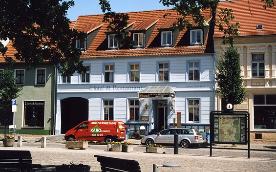 Bluhms Hotel & Restaurant am Markt, Foto: Cindy Bluhm, Lizenz: Tourismusverband Prignitz e.V.