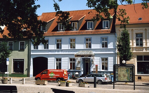 Bluhms Hotel &amp; Restaurant am Markt, Foto: Cindy Bluhm, Lizenz: Tourismusverband Prignitz e.V.