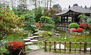 Teehaus im Japanischen Bonsaigarten , Foto: Japanischer Bonsaigarten