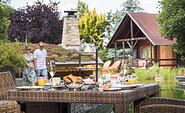 Frühstück am Schlossteich