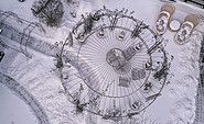 Winterliche Wellnessgartenimpressionen