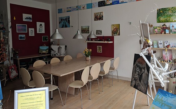 Innenansicht Offenes Atelier Brandenburg an der Havel, Foto: D. Ludwig, Lizenz: TMB-Fotoarchiv