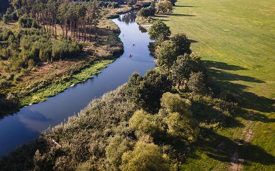 Müggelspree, canoe, Foto: Christoph Creutzburg, Lizenz: Tourismusverband Seenland Oder-Spree