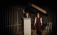 aus der Inszenierung „Sacco und Vanzetti“ , Foto: Theater Comédie Soleil, Lizenz: Theater Comédie Soleil