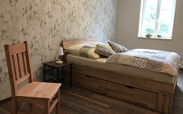 Ferienwohnung Zur Königssäule, Schlafzimmer 2, Foto: Doreen Bahlke