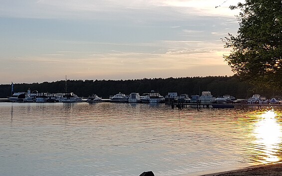 Krossinsee am Campingplatz, Foto: Petra Förster, Lizenz: Tourismusverband Dahme-Seenland e.V.