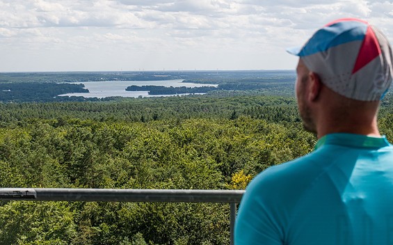 Weitblick vom Aussichtsturm Rauener Berge , Foto: Christoph Creutzburg , Lizenz: Seenland Oder-Spree
