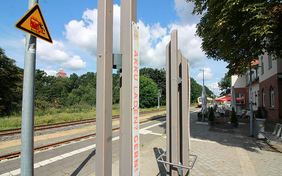 Ladestationen am Bahnhof Beelitz Stadt