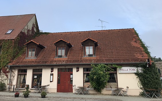 Villa Toscana Aussenansicht , Foto: Anet Hoppe