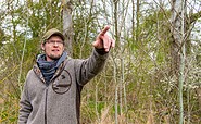 Paul Wernicke von der Wildnisschule Hoher Fläming, Foto: Jan Sobotka, Lizenz: Tourismusverband Fläming e.V.