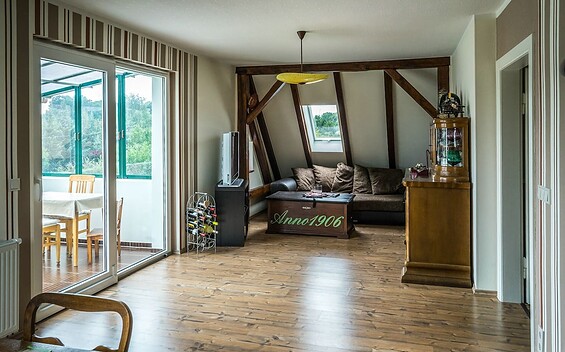 Wohnbereich Ferienappartment Stein, Foto: Ronny Stein