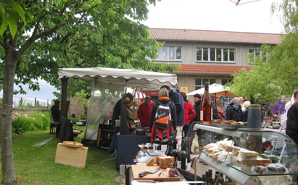 Märkte auf dem Kunsthandwerkerhof Thomsdorf, Foto: Anet Hoppe