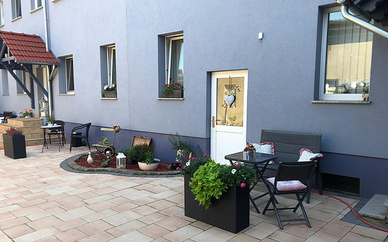 Innenhof, Foto: Ivonne Renner-Schäfer, Lizenz: Ivonne Renner-Schäfer