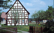 Fachwerkhaus Dobra, Foto: TVEEL, Lizenz: TVEEL