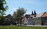 Straßenzug in Baruth/Mark, Foto: Fanny Raab, Lizenz: Tourisusverband Fläming e.V.