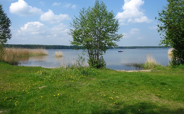 Blick auf den Motzener See, Foto: Günter Schönfeld, Lizenz: Tourismusverband Dahme-Seenland e.V.