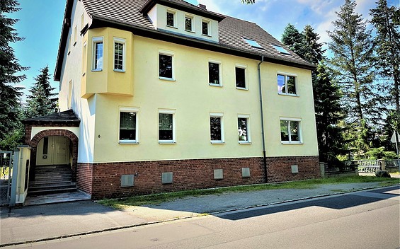 In diesem Haus befindet sich die Ferienwohnung Schönwälder, Foto: Ulrike Haselbauer, Lizenz: TV Lausitzer Seenland e.V.
