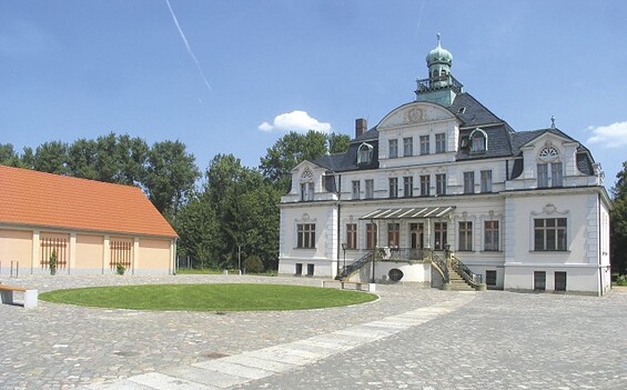 Fahrradverleih in der Schlossherberge Uebigau, Foto: Schloss Uebigau