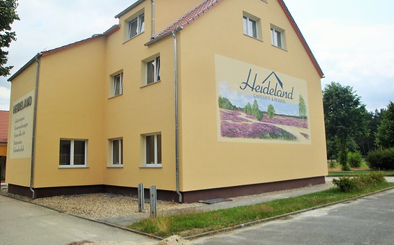 Gaststätte & Pension Heideland, Foto: Heribert Mocha, Lizenz: Pension Heideland