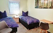 2.Schlafzimmer mit Einzelbetten oder als Doppelbett nutzbar sind, Foto: Laura Schmidt, Lizenz: Tourismusverband Lausitzer Seenland e.V.