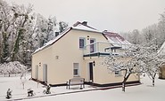 Haus Waldidyll im winterlichen Kleid, Foto: Frau Maslok, Lizenz: Frau Maslok