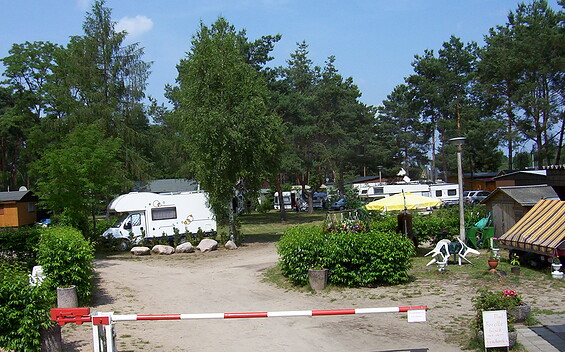 Entrance to the Neue Scheune campsite, Foto: Steffen Mies