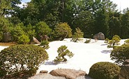 Rest in the japanese bonsai garden, Foto: Kultur- und Tourismusamt Schwielowsee