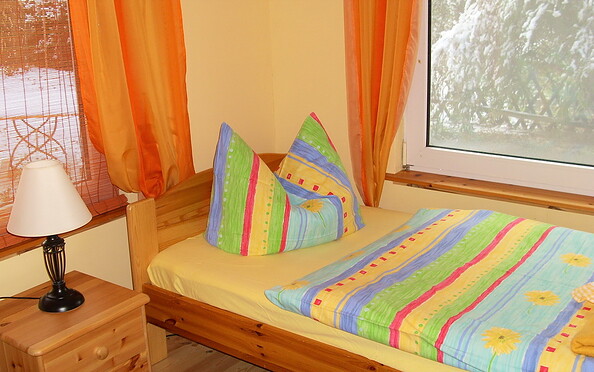Sleeping room Ferienhaus am Wald, Foto: Dagmar &amp; Sieghardt Galda