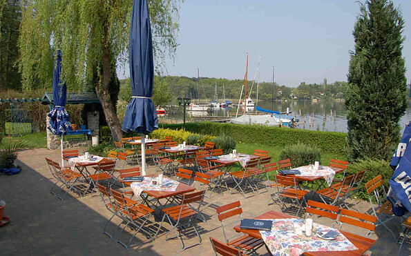 Lakeside terrace restaurant Bootsklause Ferch, Foto: Bootsklause Ferch