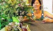Kräuterwerkstatt Ferch, "Kräuter-Heidi" Heidi Knappe, Foto: Familie Knappe