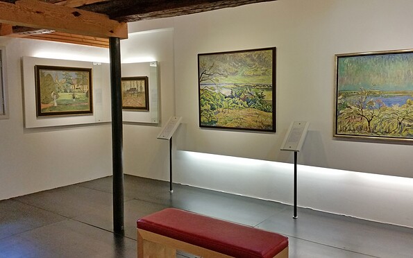 Paintings at museum of the Havelland Painters Colony, Foto: Förderverein Havelländische Malerkolonie e.V.
