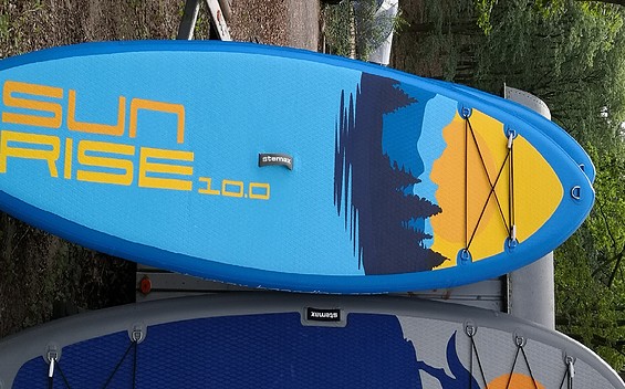 Rental for SUPs, kayaks, pedal boats and bikes at Schwielowsee Camping