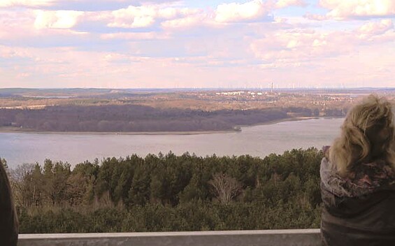 View from the observation deck from the Wietkiekenberg, Foto: Gemeinde Schwielowsee