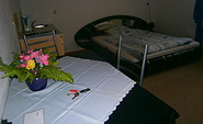 Doppelzimmer Schlafbereich, Foto: Natalie Schmidt, Lizenz: Zimmervermietung Majunke