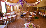 Festsaal für Feierlichkeiten, Foto: F. Salomo, Lizenz: Landhotel Neuwiese