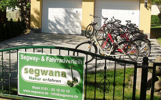Fahrrad und Segway Vermietung Criewen, Foto: Diana Fuchs