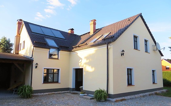 Ferienhaus "Zum Scheibesee", Foto: Ulrike Haselbauer, Lizenz: Tourismusverband Lausitzer Seenland e.V.